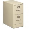 HON 510 Series Vertical File | 2 Drawers | Letter Width | 15"W x 25"D x 29"H | Putty Finish